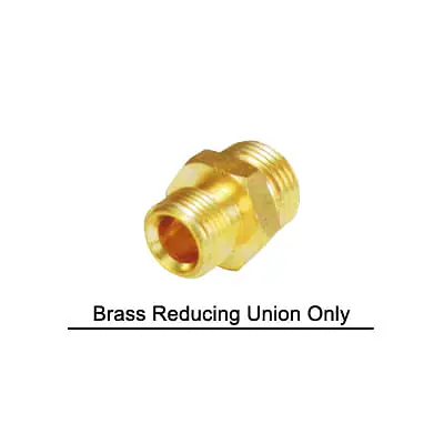 Brass Reducing Union Only - Brass Compression Fittings in Inch - Master