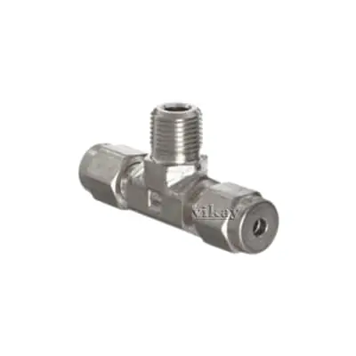 Male Branch Tee 12 mm x 3/8 Inch - SS 316 Compression Tube Fittings - Master