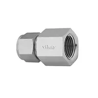 Female Connector 3/8 Inch x 1/4 Inch - SS 304 Compression Tube Fittings - Master