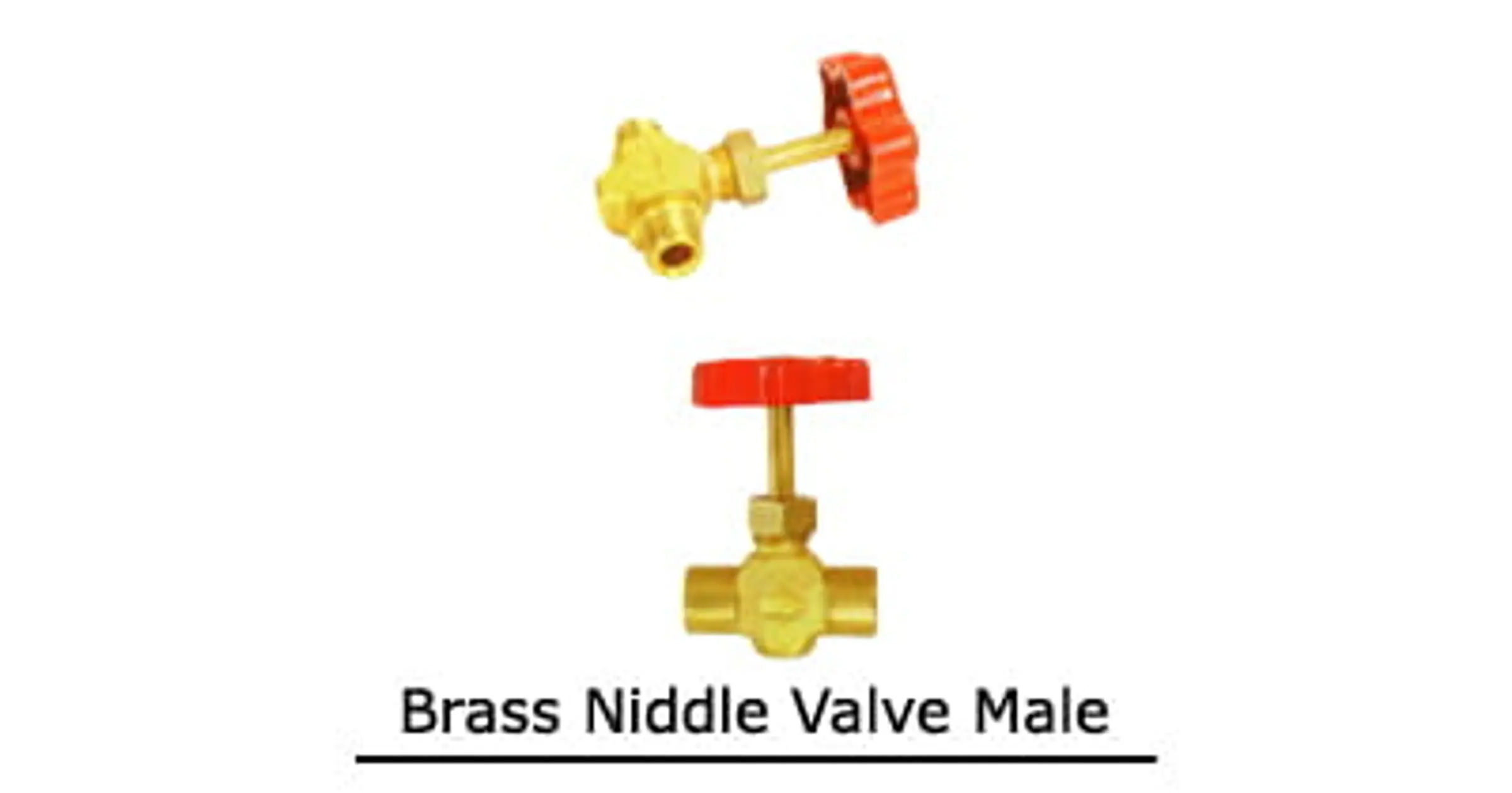 Brass Niddle Valve Male - Brass Valves and Fittings