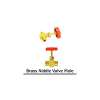 Brass Niddle Valve Male - Brass Valves and Fittings - Master