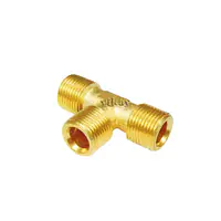 Brass Olive Tee Male Only 3/8 Inch - BSP - Brass Compression Fittings - Master