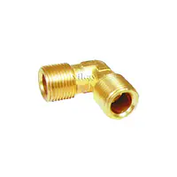 Brass Olive Elbow Male Only 20 mm - BSP - Brass Compression Fittings - Master