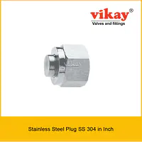 Plug SS 304 Inch - Stainless Steel Compression Tube Fittings - Master