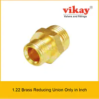 Brass Reducing Union Only - Brass Compression Fittings in Inch - Master
