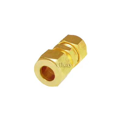 Brass Olive Union Assembly 1 Inch x 1 Inch - Brass Compression Fittings - Master