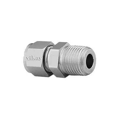 Male Connector 5/16 Inch x 1/2 Inch - SS 304 Compression Tube Fittings - Master