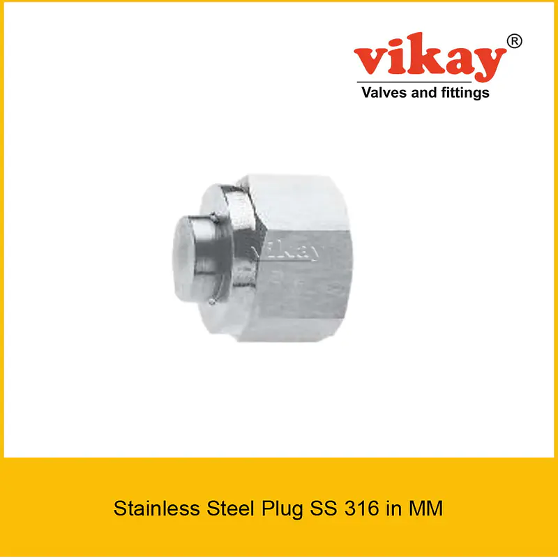 Plug SS 316 mm - Stainless Steel Compression Tube Fittings - Master