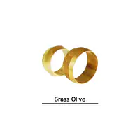 Brass Olive - Brass Compression Fittings in mm - Master