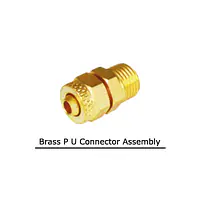 Brass P U Connector Assembly - Brass Tube Fittings - Master