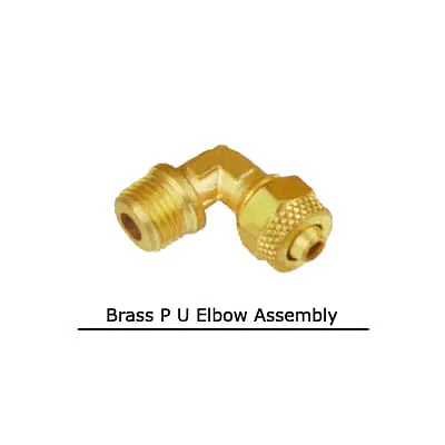 Brass P U Elbow Assembly - Brass Tube Fittings - Master