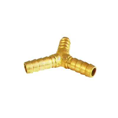 Brass Y Joint Nipple 5/16 Inch - Brass Compression Fittings - Master