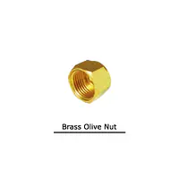 Brass Olive Nut - Brass Compression Fittings in mm - Master