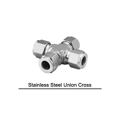 Union Cross SS 316 Inch - Stainless Steel Compression Tube Fittings - Master