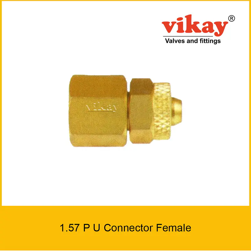 Brass P U Connector Female - Brass Tube Fittings - Master