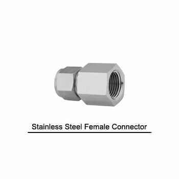 Female Connector SS 316 mm - Stainless Steel Compression Tube Fittings