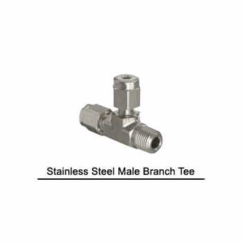 Male Branch Tee SS 304 mm - Stainless Steel Compression Tube Fittings