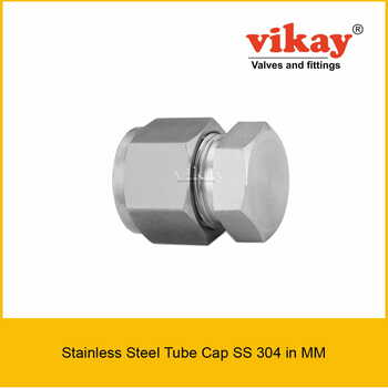 Tube Cap SS 304 mm - Stainless Steel Compression Tube Fittings