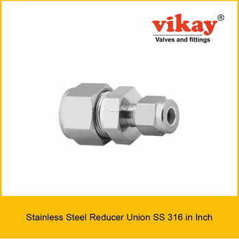 Reducer Union SS 316 Inch - Stainless Steel Compression Tube Fittings