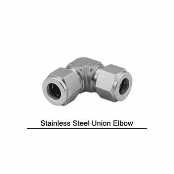 Union Elbow SS 316 Inch - Stainless Steel Compression Tube Fittings