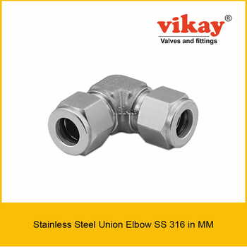 Union Elbow SS 316 x mm