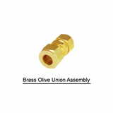 Brass Olive Union Assembly - Brass Compression Fittings in Inch