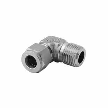 Male Elbow 1/4 Inch x 1/2 Inch - SS 304 Compression Tube Fittings