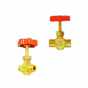 Brass Niddle Valve Male 1/8"  x 1/8"  x F  - NV1818F