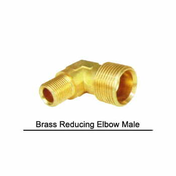 Brass Reducing Elbow Male - Brass Compression Fittings in Inch